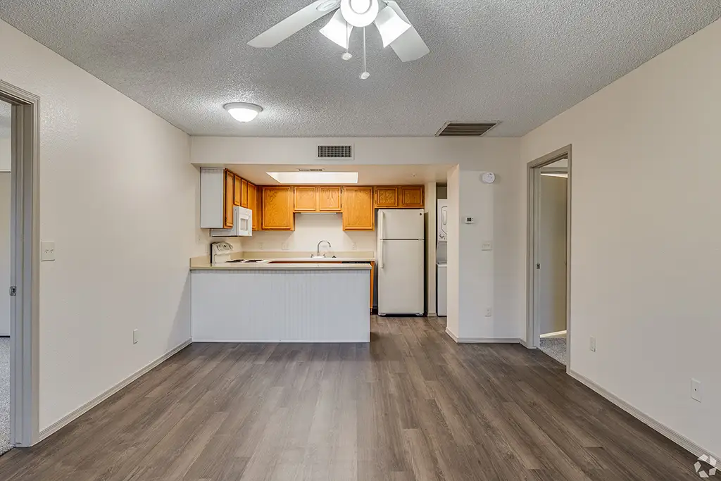 Residence Living Room and Kitchen