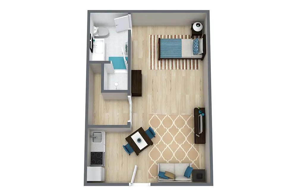 Independent Living<br />Studio Suite